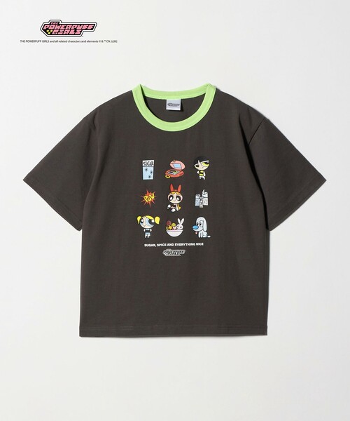 セール】【別注】＜The Powerpuff Girls＞ リンガー Tシャツ / キッズ