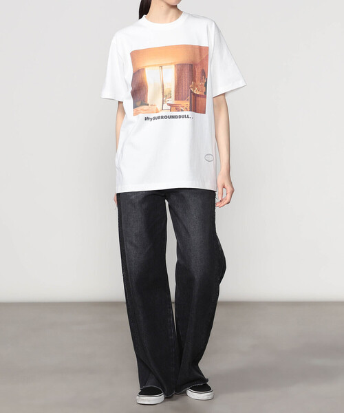 TANGTANG(タンタン)の「TANGTANG | 半袖Tシャツ GASATANG iftySURROUNDDULL.. WOMEN(Tシャツ/カットソー・レディース・ホワイト・S)」の13枚目の写真