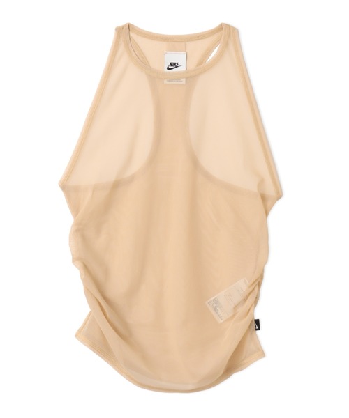NIKE(ナイキ)の「NIKE AS WMNS NSW SHEER TANK / ナイキ ウィメンズ NSW シアー タンクトップ 【SP】(タンクトップ・レディース・ブラック/ベージュ・S/M/L)」の2枚目の写真