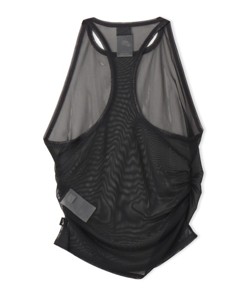 NIKE(ナイキ)の「NIKE AS WMNS NSW SHEER TANK / ナイキ ウィメンズ NSW シアー タンクトップ 【SP】(タンクトップ・レディース・ブラック/ベージュ・S/M/L)」の9枚目の写真