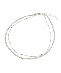 Green Parks | カットガラス2連ネックレス(ネックレス)