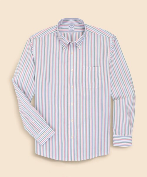 Supermakotn Stretch Broadcloth — рубашка Regular Fit, с принтом, красная