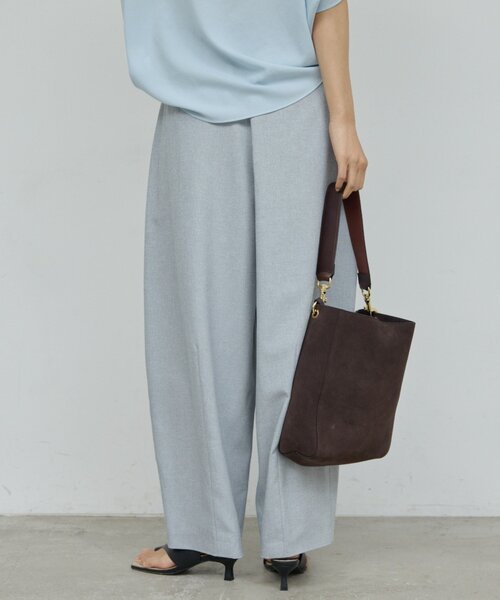 GALLARDAGALANTE(ガリャルダガランテ)の「ダブルタックカーブスラックス(その他パンツ・レディース・ブラック/グレー/ベージュ・1/0)」の17枚目の写真