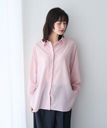 YECCA VECCA（イェッカヴェッカ）の「バック釦シアーシャツ（シャツ/ブラウス・レディース）」