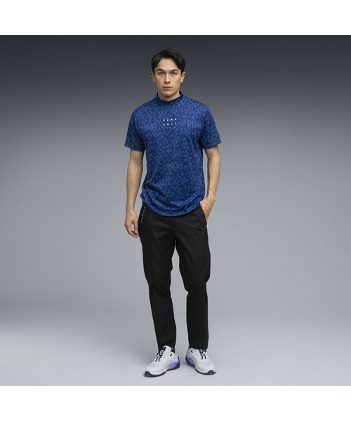 PUMA(プーマ)の「PUMA プーマ メンズ ゴルフ PB グラフィック モックネック 半袖 シャツ(Tシャツ/カットソー・メンズ・ブルー系その他/グレー・SMALL/X-LARGE/LARGE/MEDIUM/XX-LARGE)」の10枚目の写真