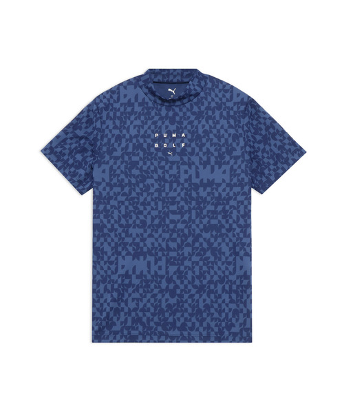 PUMA(プーマ)の「PUMA プーマ メンズ ゴルフ PB グラフィック モックネック 半袖 シャツ(Tシャツ/カットソー・メンズ・ブルー系その他/グレー・SMALL/X-LARGE/LARGE/MEDIUM/XX-LARGE)」の11枚目の写真