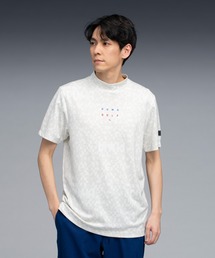 PUMA プーマ メンズ ゴルフ PB グラフィック モックネック 半袖 シャツ