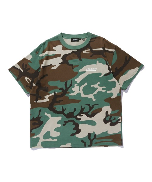 XLARGE（エクストララージ）の「MULTI LOGO CAMO S/S TEE（Tシャツ/カットソー・メンズ・ホワイト/カモフラージュ・S/M/L/XL）」の9枚目の写真