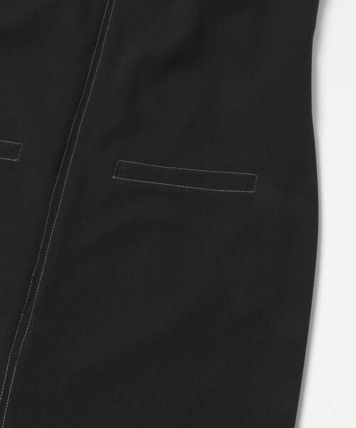 URBAN RESEARCH Sonny Label(アーバンリサーチサニーレーベル)の「Uネックジャンパースカート(ワンピース・レディース・ブラック/グレー・FREE)」の18枚目の写真