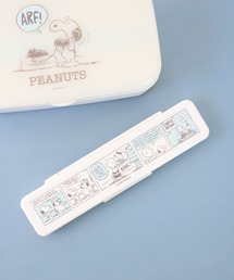 PEANUTS（ピーナッツ）の「〈PEANUTS/ピーナッツ〉 スヌーピー スモーキーパステル  音の鳴らない 箸＆スプーン コンビセットCCS3SA（カトラリー）」