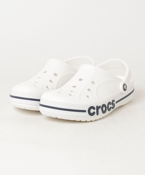 BARNSsohostreet(バーンズソーホーストリート)の「crocs クロックス サンダル BAYABAND CLOG バヤバンド クロッグ 205089(サンダル・メンズ・グレー/ピンク系その他/ネイビー/ホワイト×ネイビー/ブラック×ホワイト・22.0cm/23.0cm/24.0cm/25.0cm/26.0cm/27.0cm/28.0cm)」の2枚目の写真
