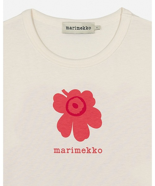 marimekko(マリメッコ)の「【kioski】 Erna Unikko / t-shirt(Tシャツ/カットソー・レディース・レッド/イエロー・X-SMALL/SMALL/MEDIUM/LARGE)」の11枚目の写真