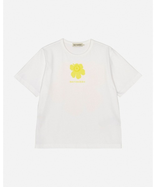 marimekko(マリメッコ)の「【kioski】 Erna Unikko / t-shirt(Tシャツ/カットソー・レディース・レッド/イエロー・X-SMALL/SMALL/MEDIUM/LARGE)」の14枚目の写真