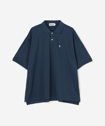 GYMPHLEX/ジムフレックス] ポロカラードルマンスリーブプルオーバー