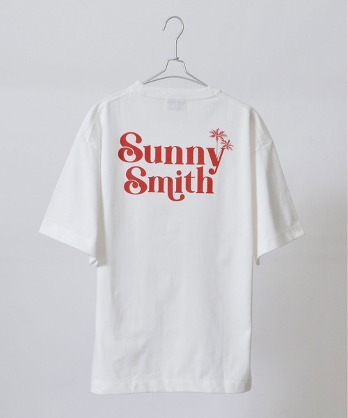 Sunny Smith(サニースミス)の「【SUNNY SMITH】ウルトラヘビーオンス刺繍ロゴTシャツ(Tシャツ/カットソー・メンズ・アッシュグレー/オフホワイト/チャコール・LARGE/MEDIUM/SMALL)」の12枚目の写真