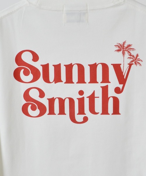 Sunny Smith(サニースミス)の「【SUNNY SMITH】ウルトラヘビーオンス刺繍ロゴTシャツ(Tシャツ/カットソー・メンズ・アッシュグレー/オフホワイト/チャコール・LARGE/MEDIUM/SMALL)」の13枚目の写真