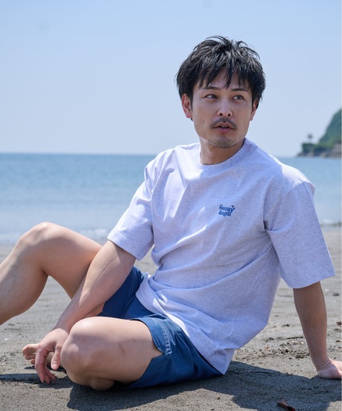 Sunny Smith(サニースミス)の「【SUNNY SMITH】ウルトラヘビーオンス刺繍ロゴTシャツ(Tシャツ/カットソー・メンズ・アッシュグレー/オフホワイト/チャコール・LARGE/MEDIUM/SMALL)」の21枚目の写真