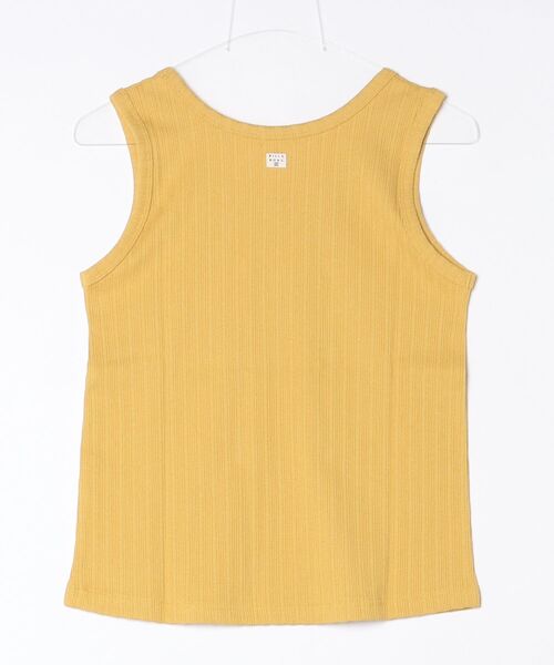 BILLABONG（ビラボン）の「ビラボン BILLABONG アウトドアカジュアル  JACQUARD RIB TANK TOP（タンクトップ・レディース・ダークグレー/イエロー/ホワイト・L/M）」の4枚目の写真