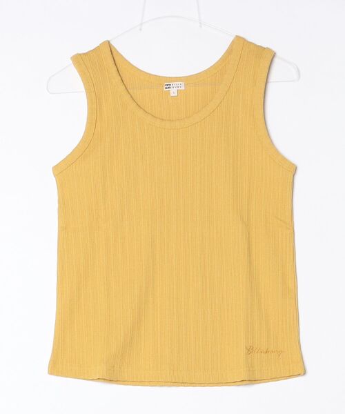 BILLABONG（ビラボン）の「ビラボン BILLABONG アウトドアカジュアル  JACQUARD RIB TANK TOP（タンクトップ・レディース・ダークグレー/イエロー/ホワイト・L/M）」の11枚目の写真