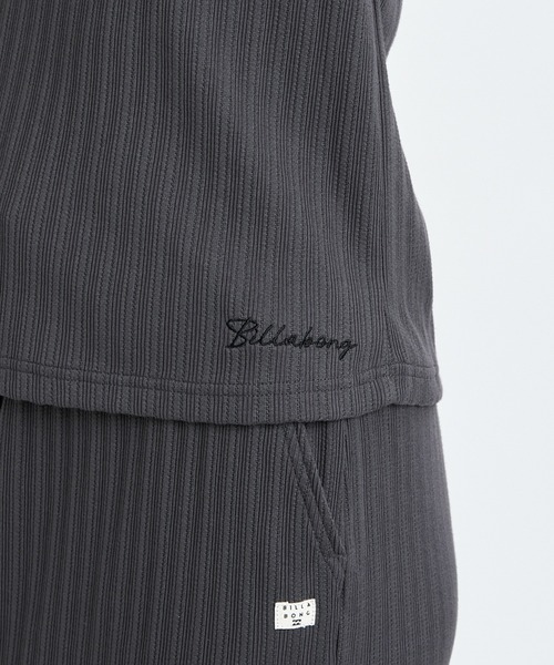BILLABONG（ビラボン）の「ビラボン BILLABONG アウトドアカジュアル  JACQUARD RIB TANK TOP（タンクトップ・レディース・ダークグレー/イエロー/ホワイト・L/M）」の8枚目の写真