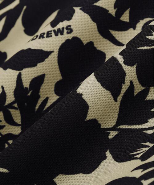 St ANDREWS（セントアンドリュース）の「【吸水速乾】COOLMAXシャドーボタニカルプリント半袖ポロシャツ (MENS)（ポロシャツ・メンズ・ベージュ/ホワイト・LL/L/M）」の14枚目の写真
