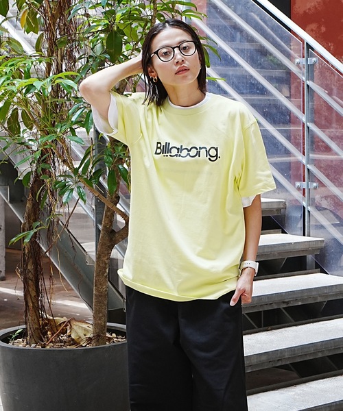 BILLABONG(ビラボン)の「BILLABONG メンズ SLICE LOGO Tシャツ 【2026年夏モデル】(Tシャツ/カットソー・メンズ・オフホワイト/イエロー系その他/ブルー系その他/ブラック・SMALL/MEDIUM/LARGE/X-LARGE)」の20枚目の写真