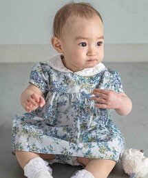 ANLIBERTY ANAP（アンリバティアナップ）の「【お揃い】リバティ(Celine)ナイロンリップストップワンピース＋ブルマ 2点セット ベビー(70～90cm)（その他ベビーウェア）」
