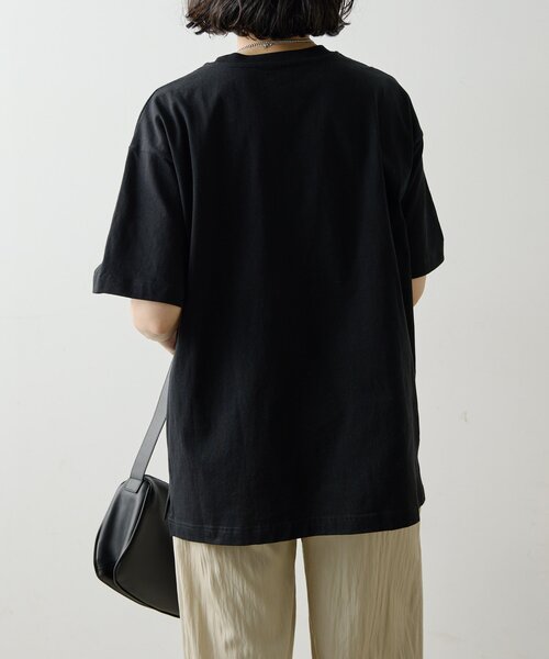 ear PAPILLONNER（イアパピヨネ）の「sampo×earコラボTシャツ《綿100％》（Tシャツ/カットソー・レディース・ホワイト/ブラック/ブラウン・FREE）」の20枚目の写真