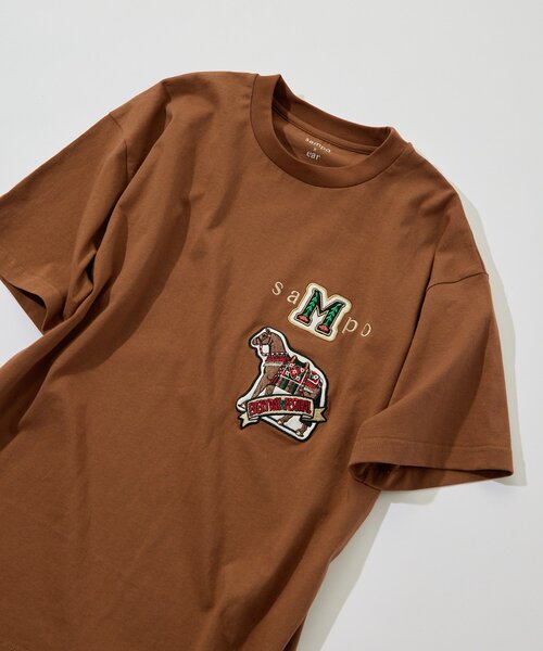 ear PAPILLONNER（イアパピヨネ）の「sampo×earコラボTシャツ《綿100％》（Tシャツ/カットソー・レディース・ホワイト/ブラック/ブラウン・FREE）」の12枚目の写真