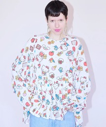 Little sunny bite | littlesunnybite/リトルサニーバイト/hello kitty x little sunny bite print dress(ワンピース)