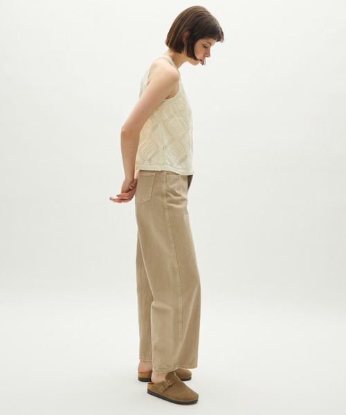 full/fill.(フルフィル)の「halter neck knit tank / ホルターネックニットタンク(タンクトップ・レディース・レッド/アイボリー・FREE)」の13枚目の写真