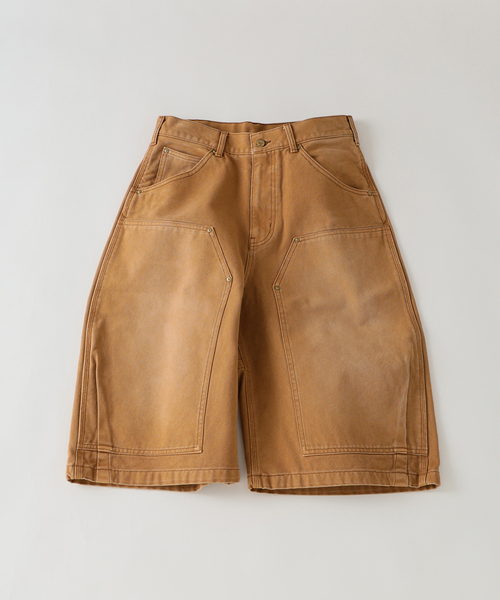 JOURNAL STANDARD(ジャーナルスタンダード)の「フェード ダブルニー ダック ショーツ(その他パンツ・メンズ・ベージュ/ブラック・MEDIUM/LARGE)」の2枚目の写真