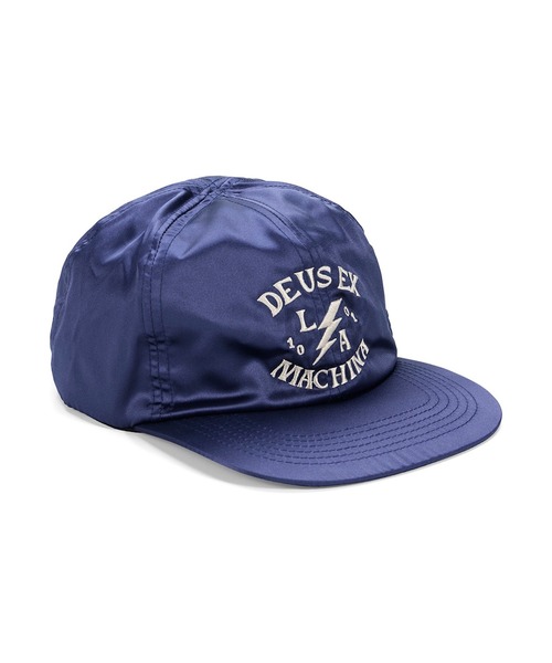 DEUS EX MACHINA(デウスエクスマキナ)の「SUKA SATIN BALL CAP(キャップ・メンズ・ブラック/ブルー・OS)」の2枚目の写真
