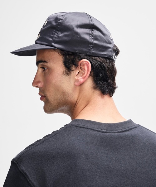 DEUS EX MACHINA(デウスエクスマキナ)の「SUKA SATIN BALL CAP(キャップ・メンズ・ブラック/ブルー・OS)」の5枚目の写真