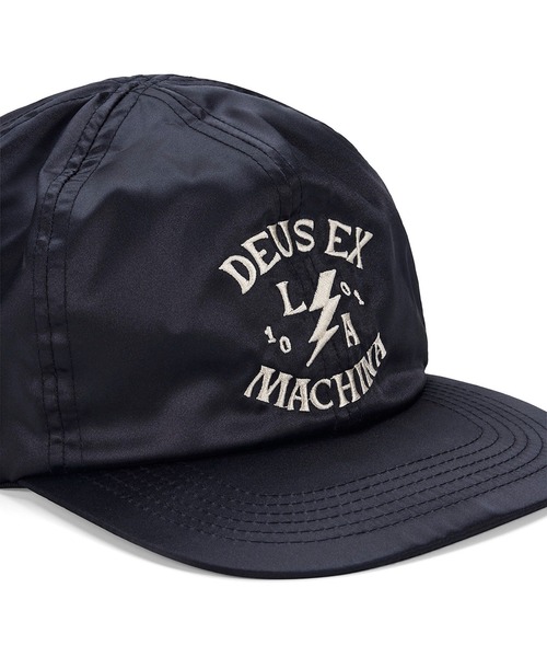 DEUS EX MACHINA(デウスエクスマキナ)の「SUKA SATIN BALL CAP(キャップ・メンズ・ブラック/ブルー・OS)」の7枚目の写真