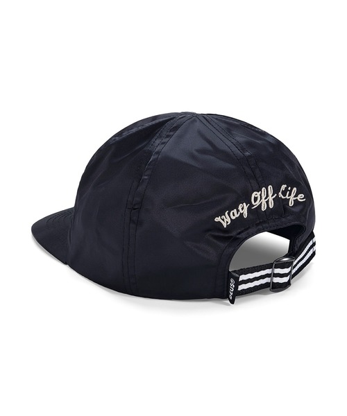 DEUS EX MACHINA(デウスエクスマキナ)の「SUKA SATIN BALL CAP(キャップ・メンズ・ブラック/ブルー・OS)」の8枚目の写真