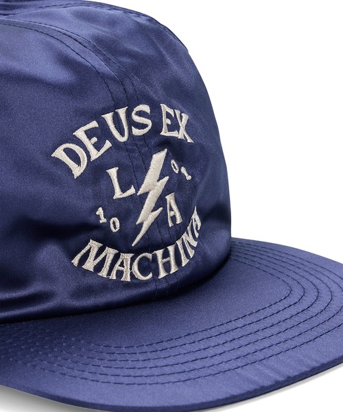 DEUS EX MACHINA(デウスエクスマキナ)の「SUKA SATIN BALL CAP(キャップ・メンズ・ブラック/ブルー・OS)」の13枚目の写真