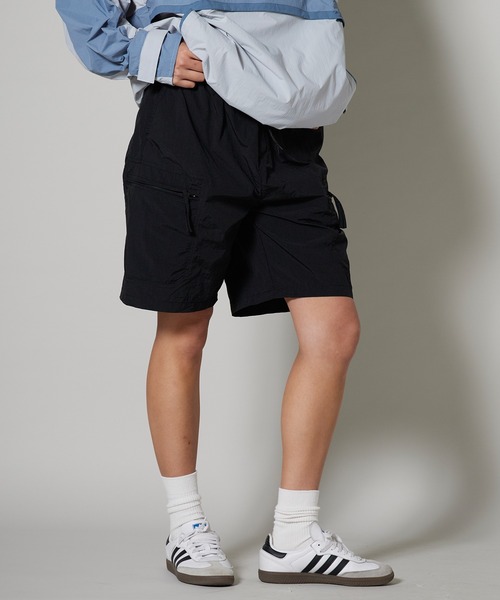 OK YESTERDAY(オッケーイエスタデイ)の「OK YESTERDAY / オーケー イエスタデイ ナイロンバギーショーツ 2026年 夏 夏服(その他パンツ・メンズ・ブラック/カーキ/グリーン/レッド/ベージュ/パープル/イエロー・M/L)」の2枚目の写真