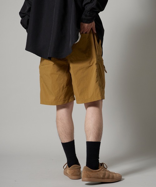 OK YESTERDAY(オッケーイエスタデイ)の「OK YESTERDAY / オーケー イエスタデイ ナイロンバギーショーツ 2026年 夏 夏服(その他パンツ・メンズ・ブラック/カーキ/グリーン/レッド/ベージュ/パープル/イエロー・M/L)」の8枚目の写真