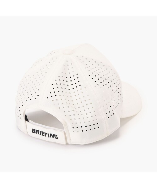 BRIEFING(ブリーフィング)の「【BRIEFING GOLF/ブリーフィングゴルフ】MEN’S PUNCHING MESH CAP(キャップ・メンズ・ベージュ/ネイビー/ブラック/ホワイト・FREE)」の5枚目の写真