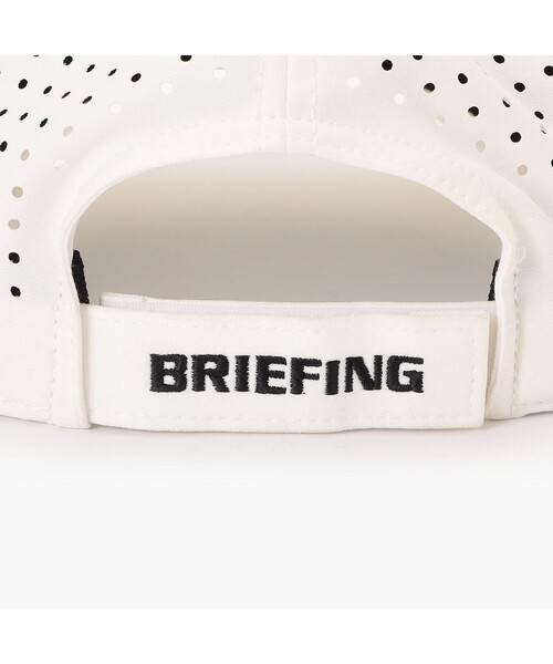 BRIEFING(ブリーフィング)の「【BRIEFING GOLF/ブリーフィングゴルフ】MEN’S PUNCHING MESH CAP(キャップ・メンズ・ベージュ/ネイビー/ブラック/ホワイト・FREE)」の8枚目の写真