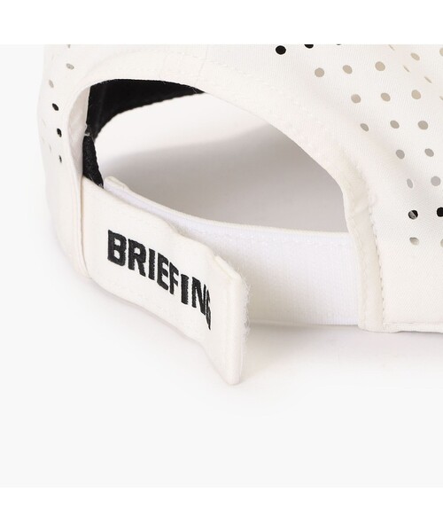 BRIEFING(ブリーフィング)の「【BRIEFING GOLF/ブリーフィングゴルフ】MEN’S PUNCHING MESH CAP(キャップ・メンズ・ベージュ/ネイビー/ブラック/ホワイト・FREE)」の9枚目の写真