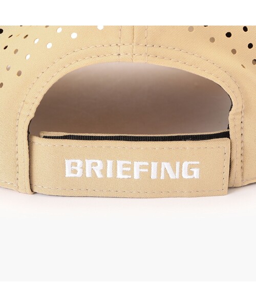 BRIEFING(ブリーフィング)の「【BRIEFING GOLF/ブリーフィングゴルフ】MEN’S PUNCHING MESH CAP(キャップ・メンズ・ベージュ/ネイビー/ブラック/ホワイト・FREE)」の14枚目の写真