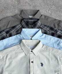 CPCM（シーピーシーエム）の「【KIDS】【U.S. POLO ASSN.】シアサッカー半袖シャツ（その他ベビー用品）」