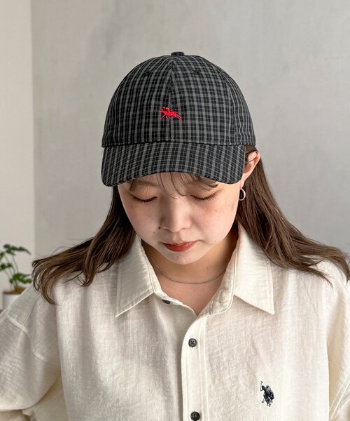 POLOCHAMPS（ポロチャンプス）の「チェックキャップ（キャップ・レディース・ブルー/アイボリー/ブラック・FREE）」の14枚目の写真