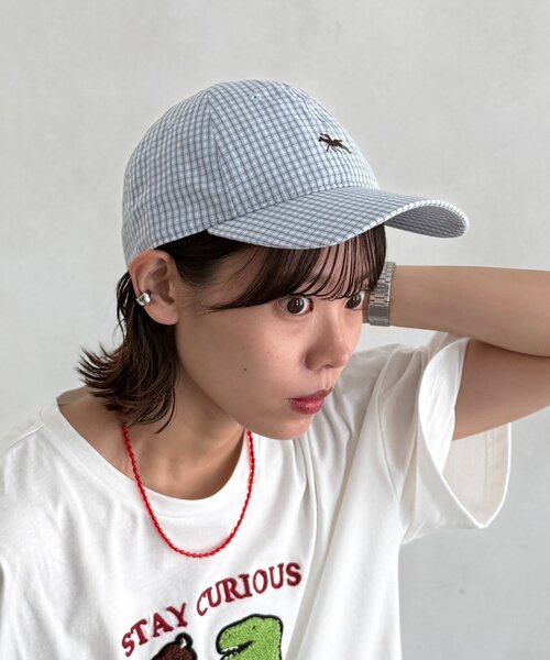 POLOCHAMPS（ポロチャンプス）の「チェックキャップ（キャップ・レディース・ブルー/アイボリー/ブラック・FREE）」の22枚目の写真
