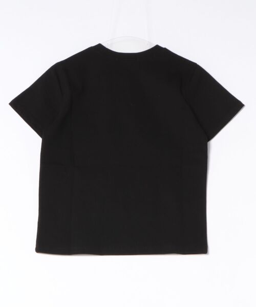a.p.o.v.（エーピーオービー）の「a.p.o.v. クロップド丈Y2KマルチワッペンTシャツ(レディース)（Tシャツ/カットソー・レディース・ブラック/ホワイト/ネイビー・ONESIZE）」の4枚目の写真