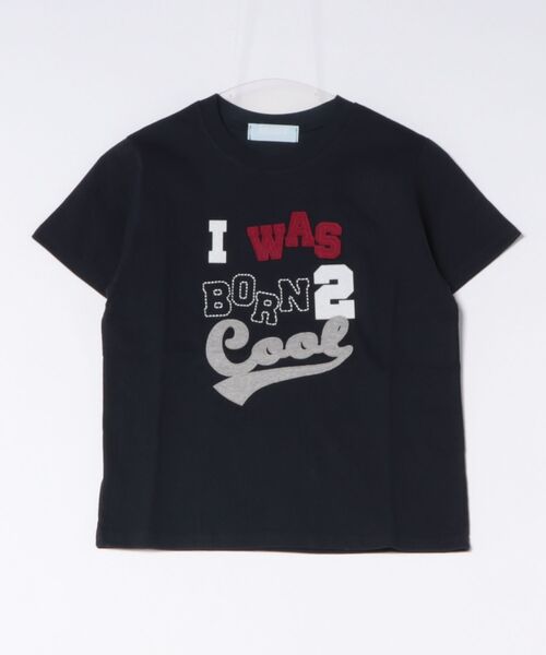 a.p.o.v.（エーピーオービー）の「a.p.o.v. クロップド丈Y2KマルチワッペンTシャツ(レディース)（Tシャツ/カットソー・レディース・ブラック/ホワイト/ネイビー・ONESIZE）」の6枚目の写真