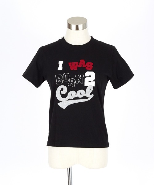 a.p.o.v.（エーピーオービー）の「a.p.o.v. クロップド丈Y2KマルチワッペンTシャツ(レディース)（Tシャツ/カットソー・レディース・ブラック/ホワイト/ネイビー・ONESIZE）」の16枚目の写真