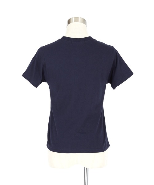 a.p.o.v.（エーピーオービー）の「a.p.o.v. クロップド丈Y2KマルチワッペンTシャツ(レディース)（Tシャツ/カットソー・レディース・ブラック/ホワイト/ネイビー・ONESIZE）」の12枚目の写真